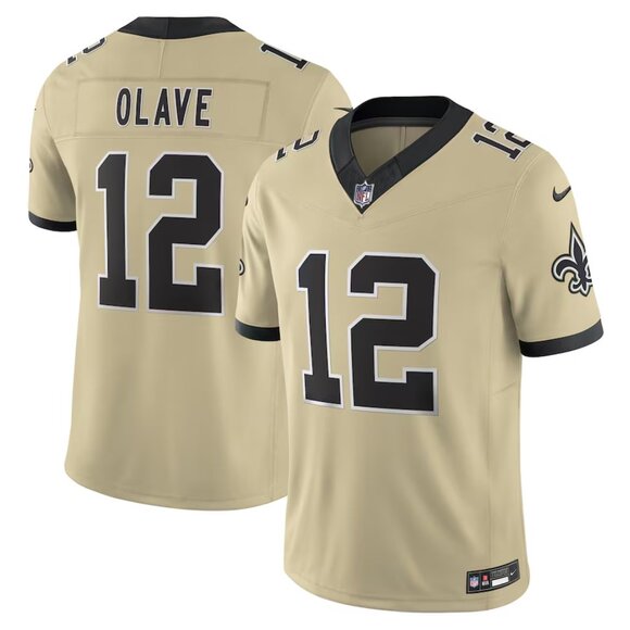 Mens Youths Womens Chris Olave Gold Vapor Stitched Jersey - Picture 1 of 1